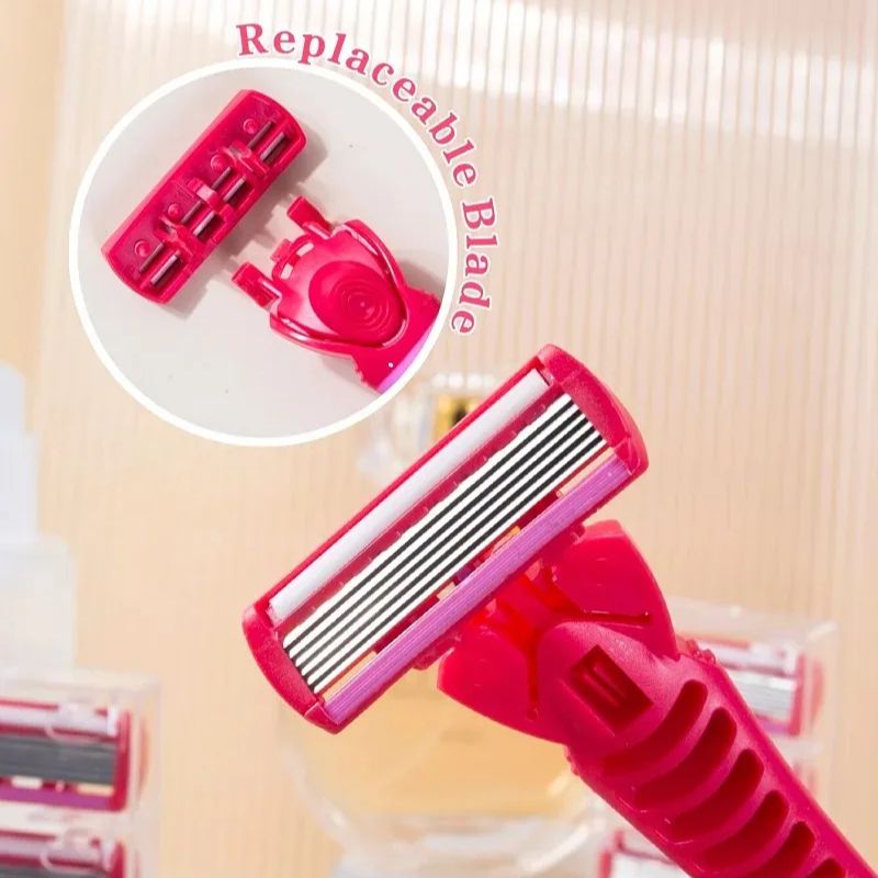 Safety Razor Handle - 1 Pegangan + 18 Mata Pisau/