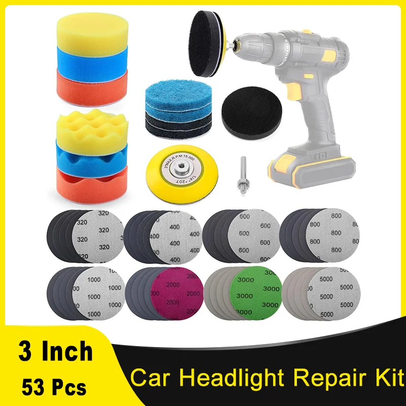 Beeswax Wrap - Kit Perbaikan Lampu Depan Mobil 3