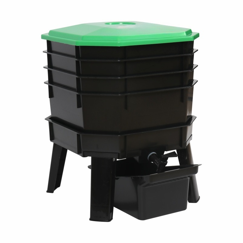 Tempat Kompos Cacing untuk Dau - Compost Bin ulasan dan harga