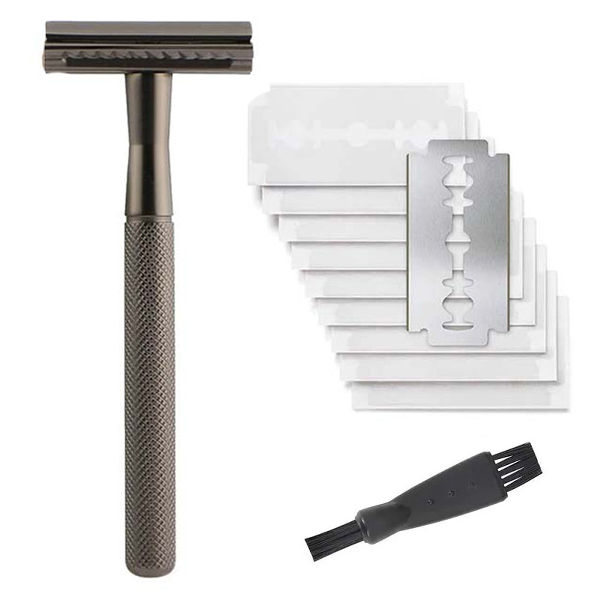 Pisau Cukur Aman dengan Gagang - Safety Razor Handle ulasan dan harga