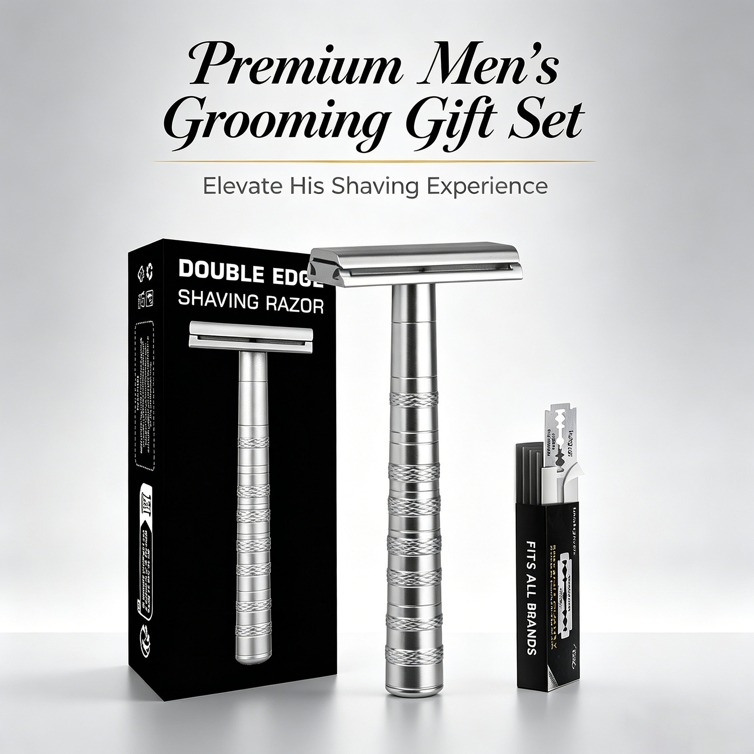Pisau Cukur Double Edge dengan - Safety Razor Handle ulasan dan harga