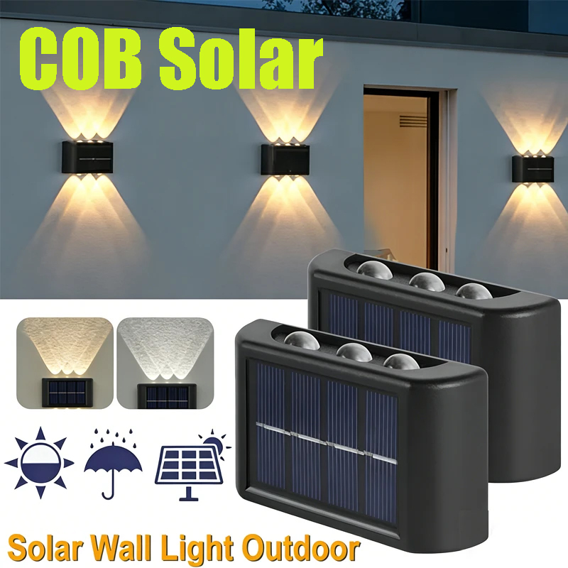 Lampu Dinding Tenaga Surya COB - Solar Garden Light ulasan dan harga