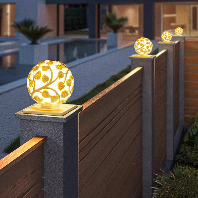 Lampu kolom luar ruangan lampu - Solar Garden Light ulasan dan harga