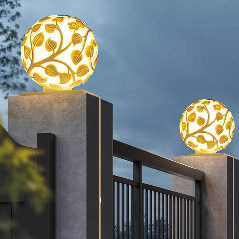 Lampu kolom luar ruangan lampu - Solar Garden Light ulasan dan harga