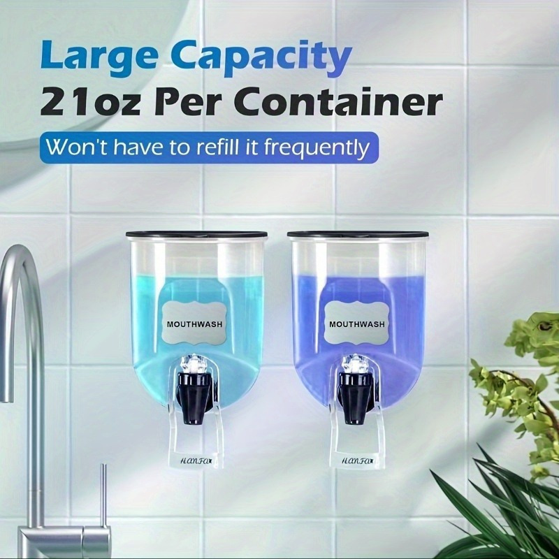 2 Buah Dispenser Obat Kumur 60 - Reusable Bottle ulasan dan harga
