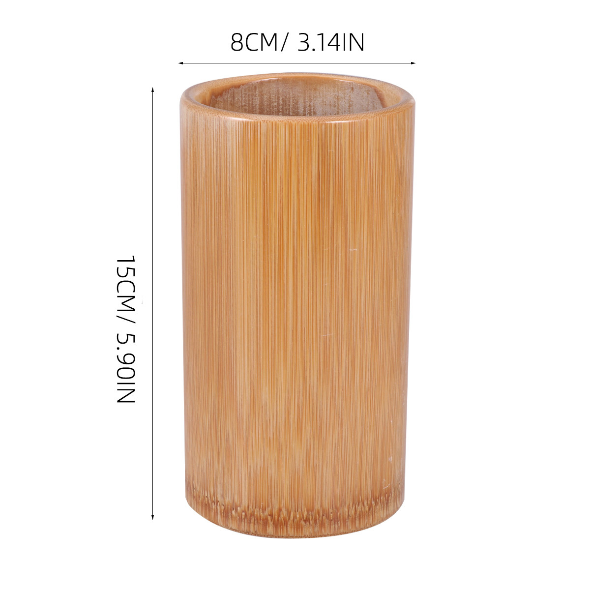 Wadah Penyimpanan Sumpit Bambu - Bamboo Cutlery ulasan dan harga