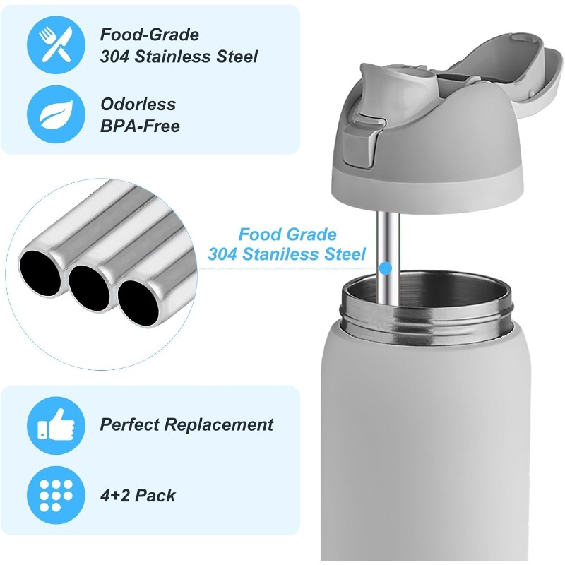 Pengganti Sedotan Logam untuk  - Reusable Straw ulasan dan harga