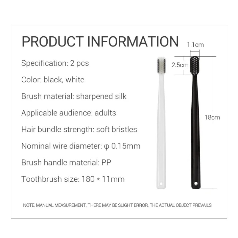 2-10 Buah Sikat Gigi Arang Bam - Bamboo Toothbrush ulasan dan harga