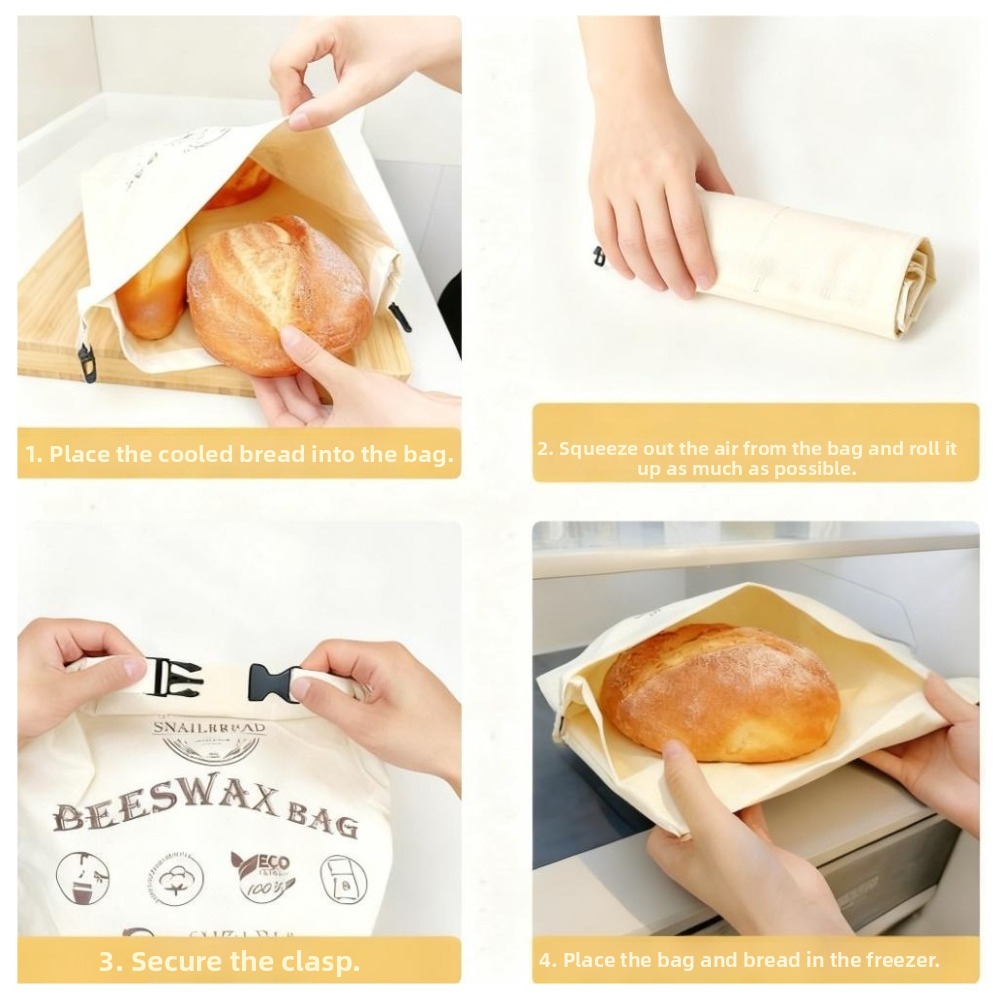 Kantong Roti Lilin Lebah yang  - Reusable Bag ulasan dan harga
