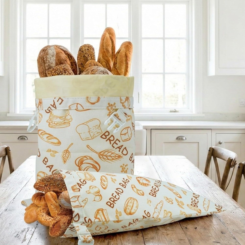 Kantong Roti Lilin Lebah yang  - Reusable Bag ulasan dan harga