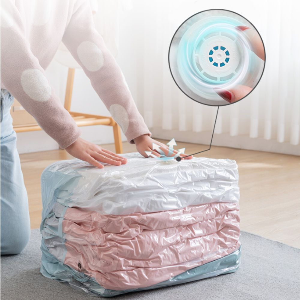 Kantong Penyimpanan Vakum Pres - Reusable Bag ulasan dan harga