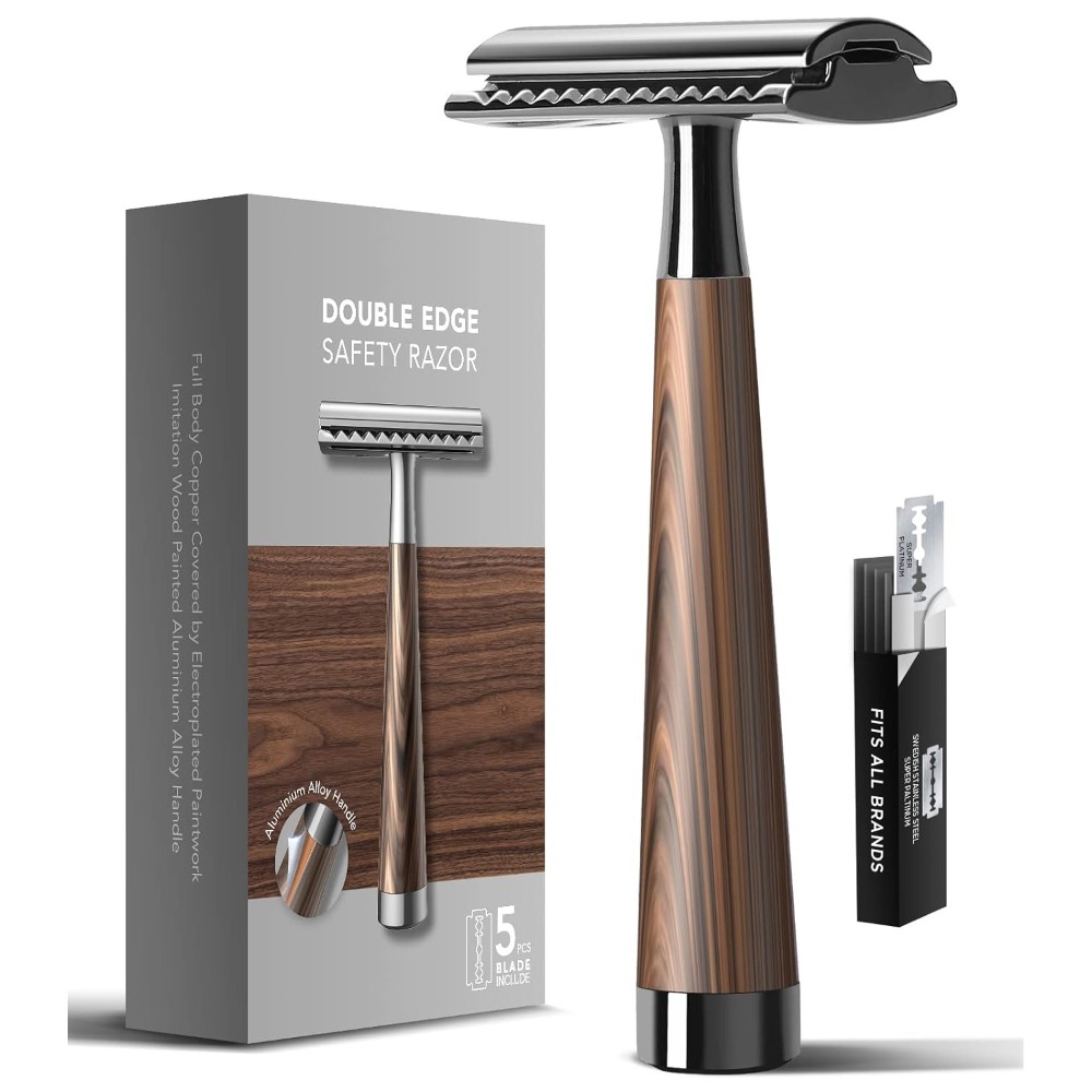 Pisau Cukur Aman Dua Sisi Berk - Safety Razor Handle ulasan dan harga